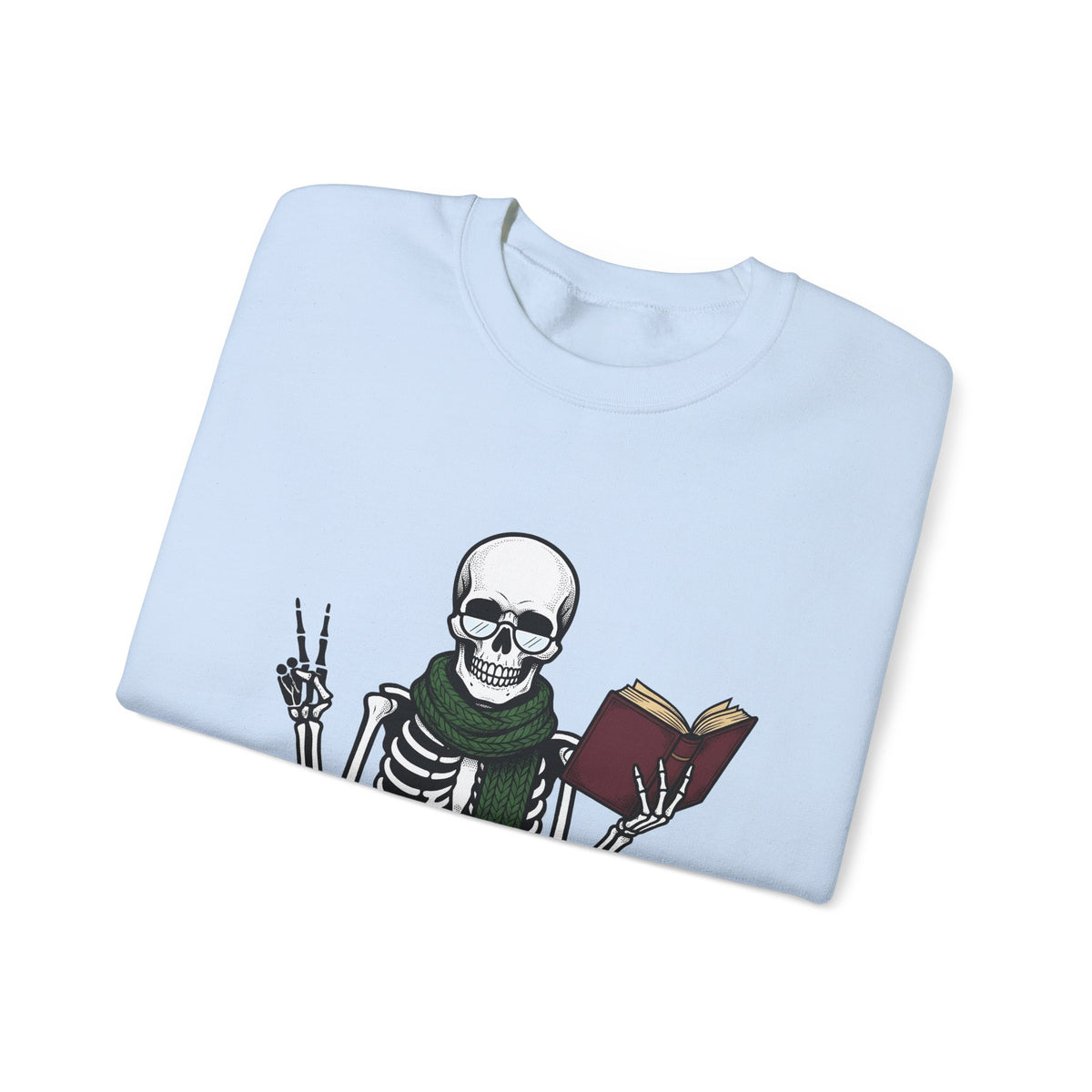 Skull Story Sweatshirt Funny Fall Gift Women Cartoon Sweatshirt Skull Sweatshirt Humor Fan Comic Sweatshirt Autumn Graphic Classic Wild Mushrooms Sweatshirt