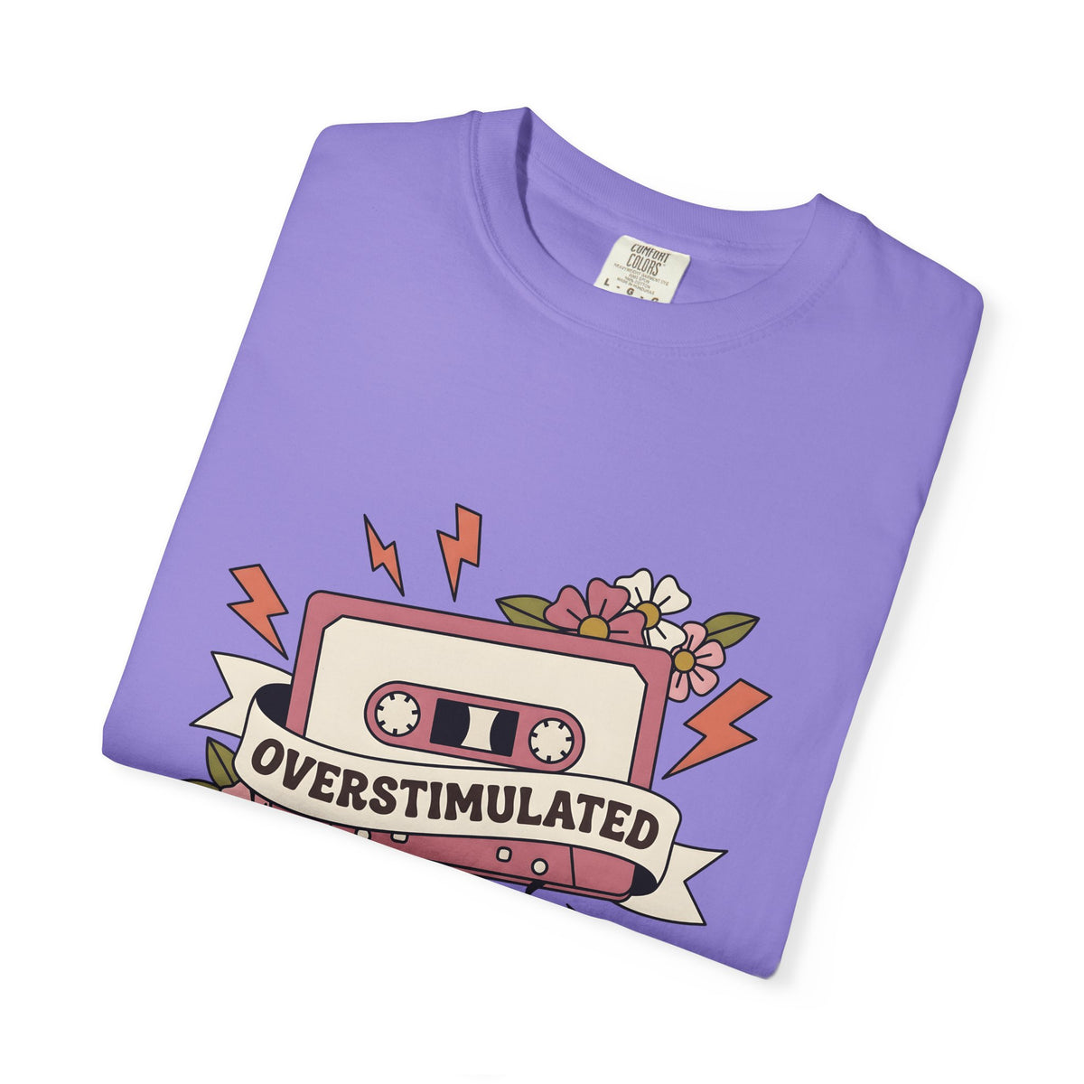 Cassette Tape T-Shirt Mom Music Gift Women Boho T-Shirt Mix Tape T-Shirt Mother Fan Vintage T-Shirt Music Graphic Retro Flowers T-Shirt