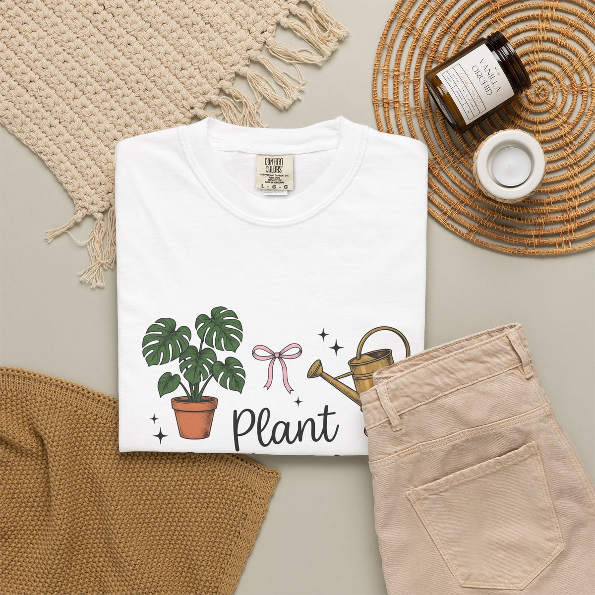 Houseplant Pot T-Shirt Plant Mom Garden Gift Women Sketch T-Shirt Planter T-Shirt Gardener Enthusiast Drawing Graphic Gardening Illustration Retro
