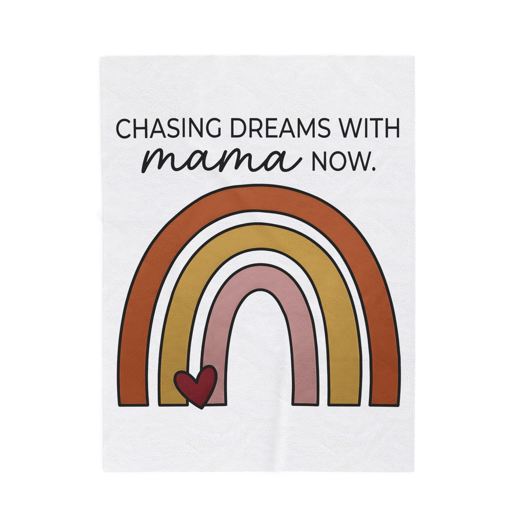 Rainbow Design Blanket Moms Household Gift Women Hippie Blanket Colorful Blanket Mom Enthusiast Boho Blanket Home Graphic Simple Love Symbol Blanket