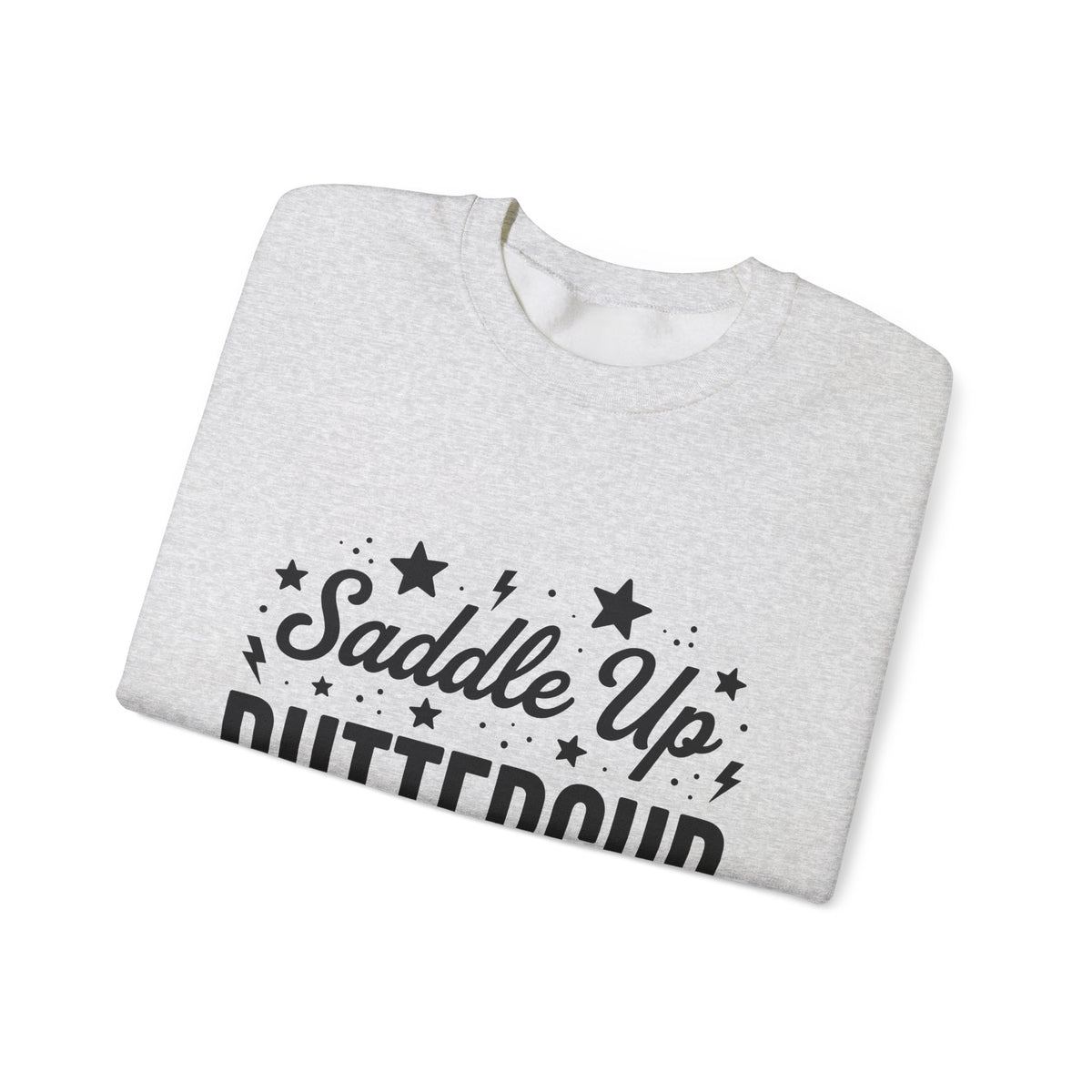 Cowboy Motto Sweatshirt Cowgirl Barnyard Gift Women Thick Sweatshirt Proverb Sweatshirt Cowgirl Fan Rustic Sweatshirt Farm Graphic Nostalgic Star Symbols
