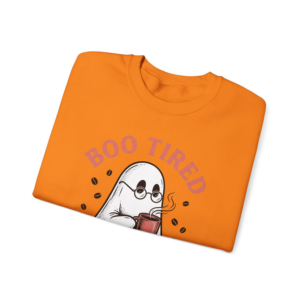 Ghost Brew Sweatshirt Halloween Latte Gift Women Line Art Sweatshirt Spirit Sweatshirt Horror Fan Spectral Sweatshirt Coffee Graphic Comic Tea Cup Sweatshirt