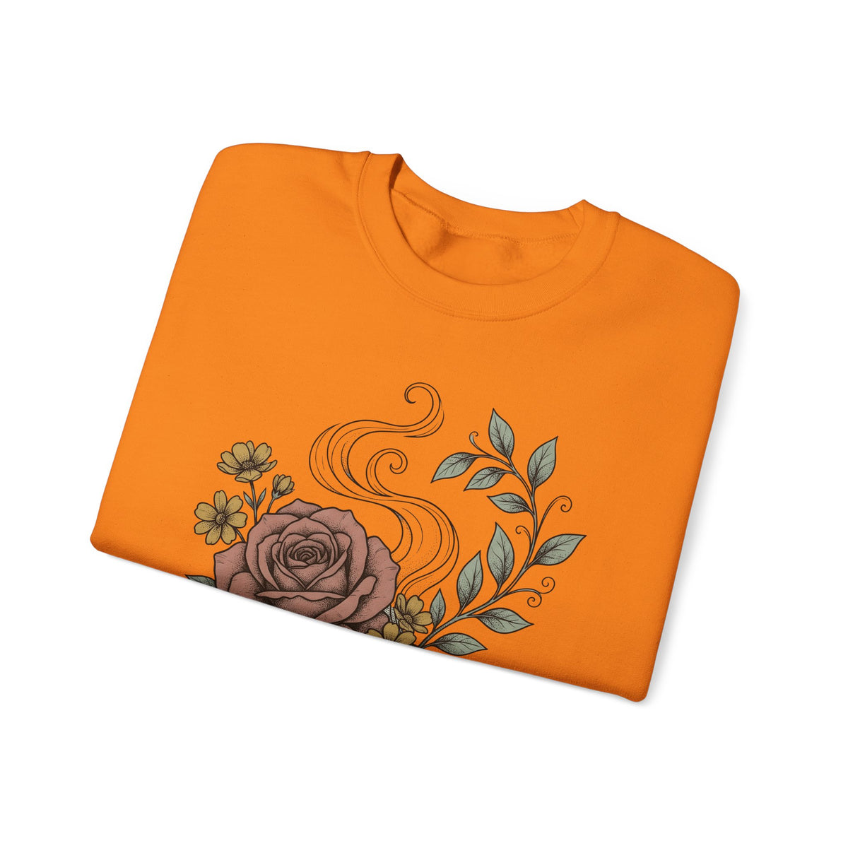 Floral Teacup Sweatshirt Moms Tea Gift Women Botanical Sweatshirt Teacup Sweatshirt Mother Fan Herbaceous Sweatshirt Tea Graphic Vintage Rose Sweatshirt