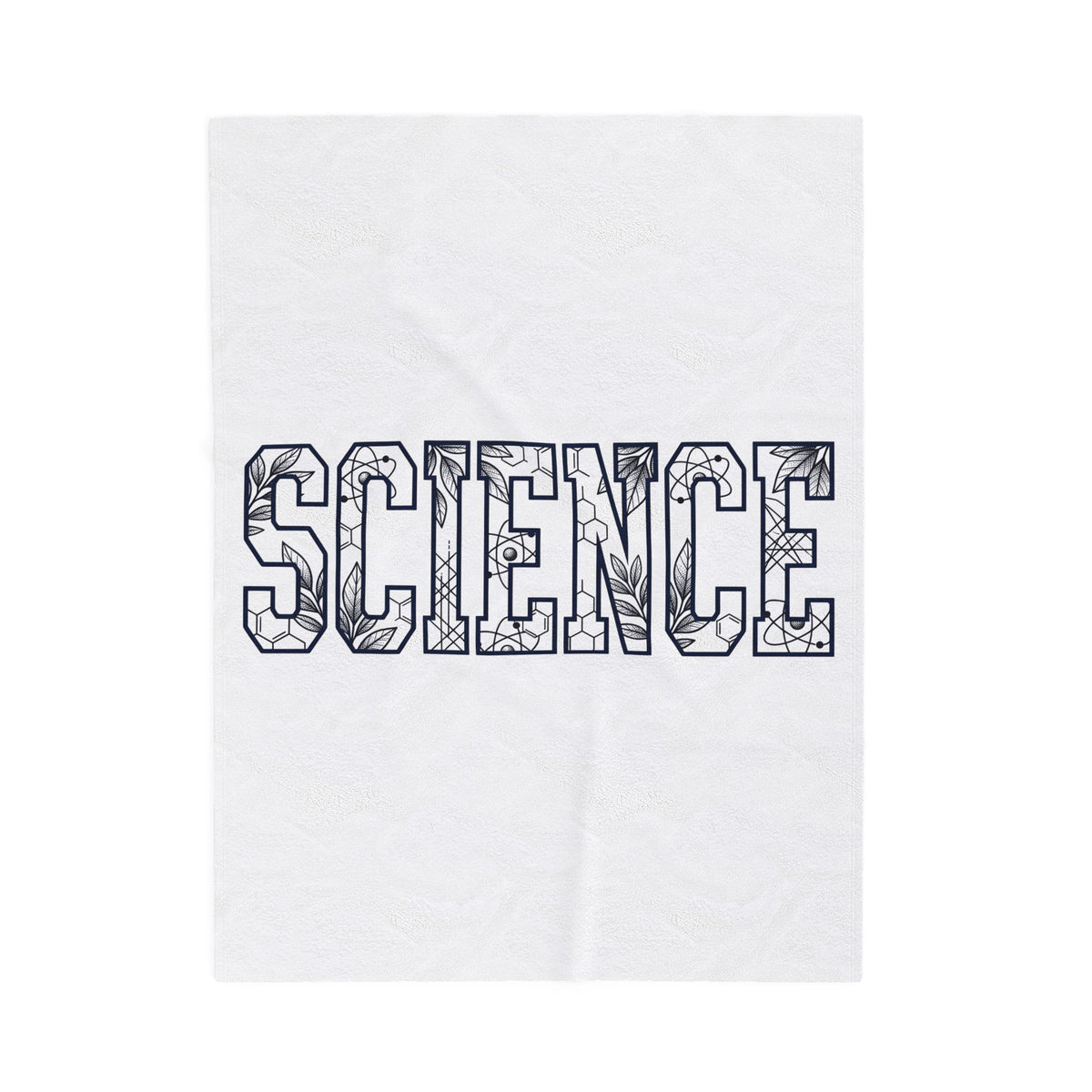Science Illustration Blanket Science Instructor Gift Women Nature Blanket Scientific Art Blanket Scientist Enthusiast Botanical Blanket Educator