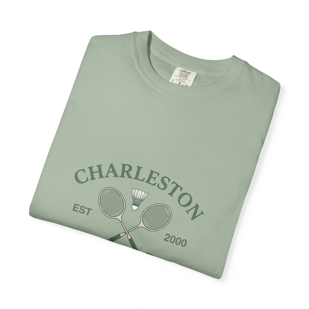 Badminton Racquets Badminton Group Gift Sketch Rackets Badminton Enthusiast Drawing Team Basic Birdie T-Shirt