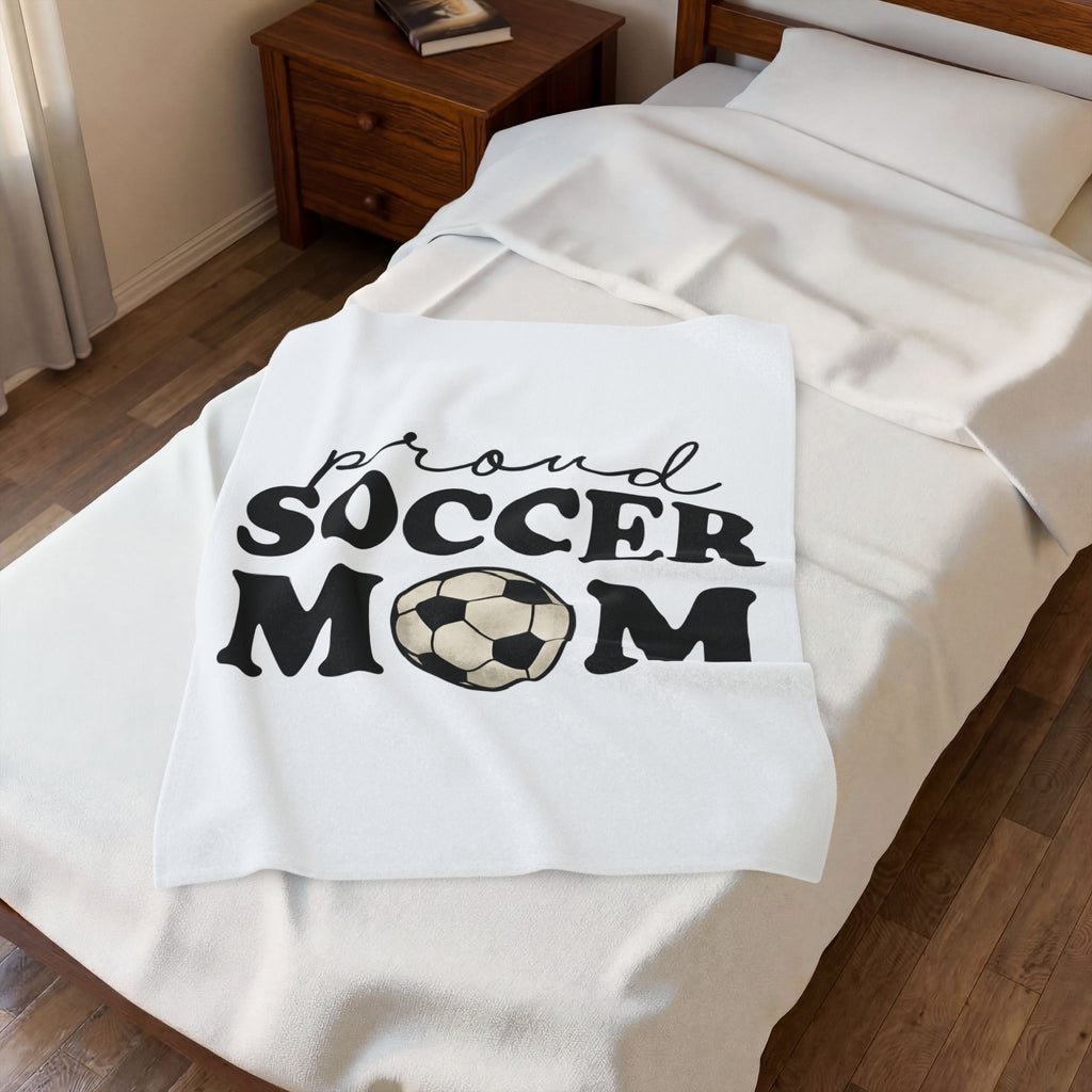 Soccer Ball Blanket Soccer Mom Fitness Gift Women Heavy Blanket Football Blanket Soccer Fan Grunge Blanket Workout Graphic Clean Sports Blanket