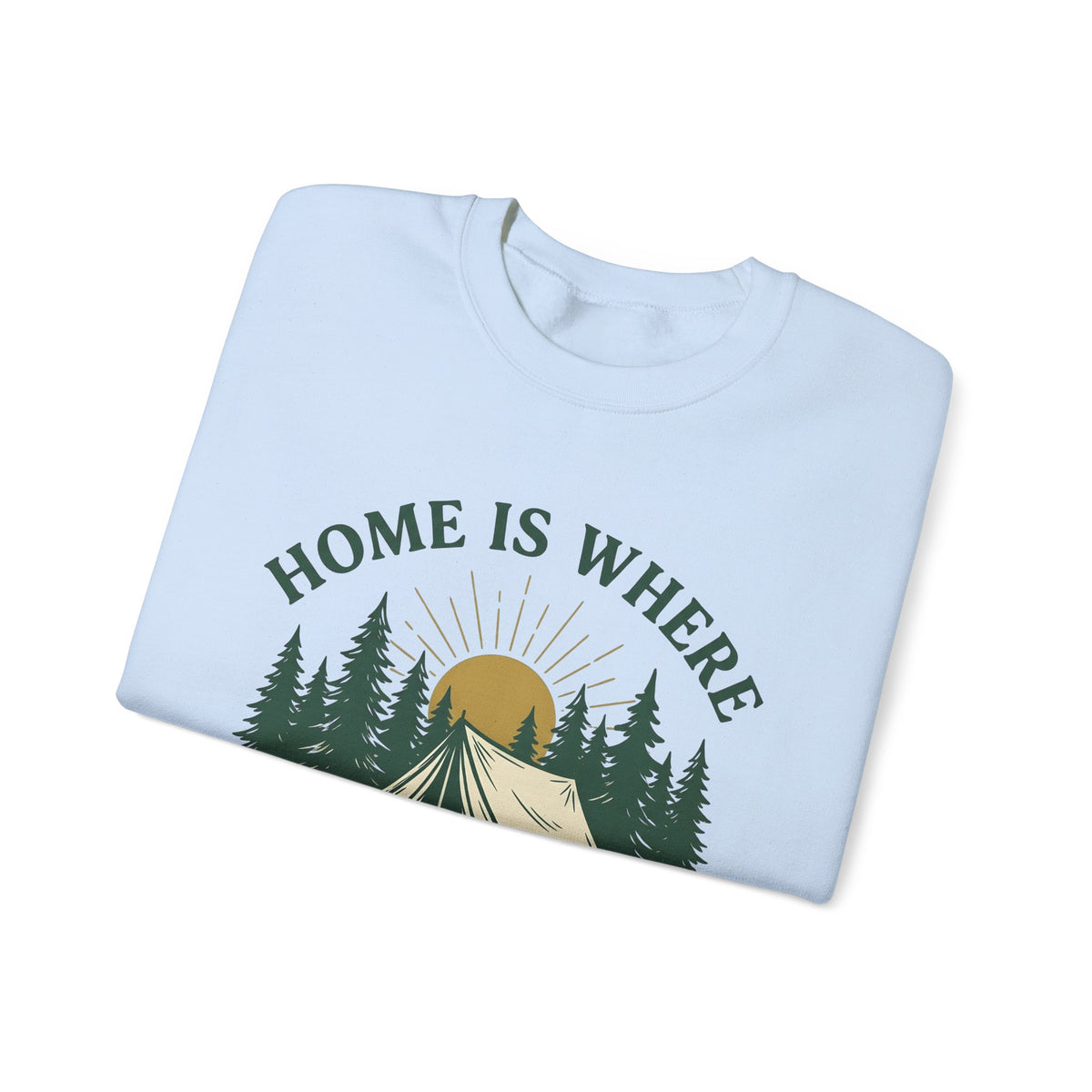 Outdoor Tent Sweatshirt Camping Adventure Gift Women Farmhouse Sweatshirt Canopy Sweatshirt Camper Enthusiast Rustic Sweatshirt Exploration Graphic Old School