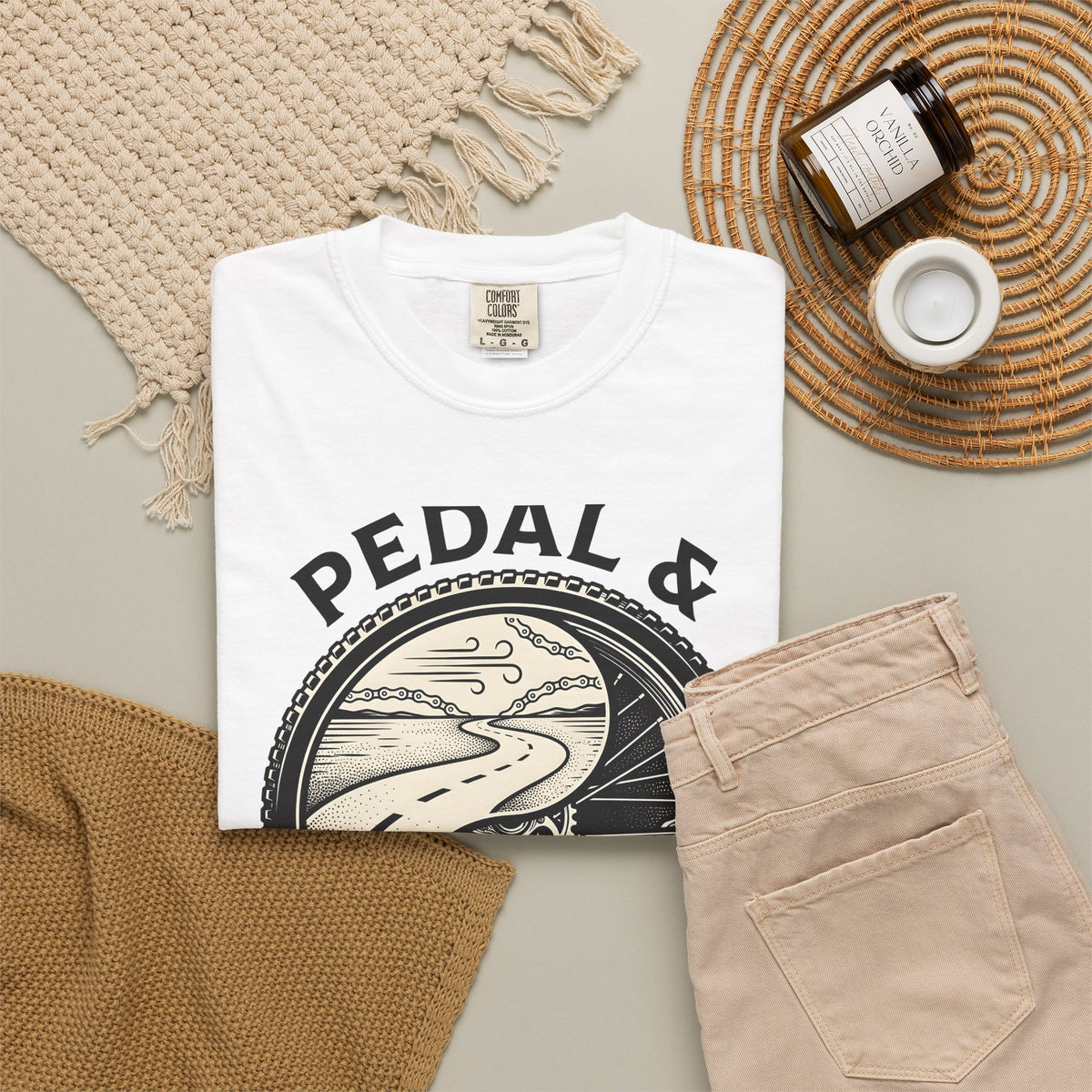 Biking Wheel T-Shirt Cycling Journey Gift Women Heritage T-Shirt Spokes T-Shirt Cyclist Enthusiast Vintage T-Shirt Travel Graphic Nostalgic