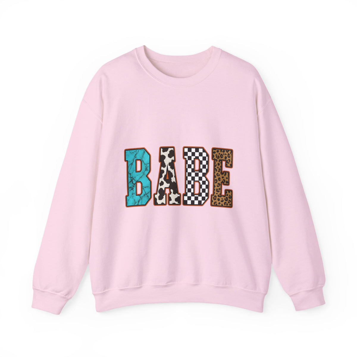 Animal Pattern Lettering Sweatshirt Cowgirl Fashionable Gift Women Cowboy Sweatshirt Typography Sweatshirt Rodeo Fan Western Sweatshirt Trendy Graphic Vintage