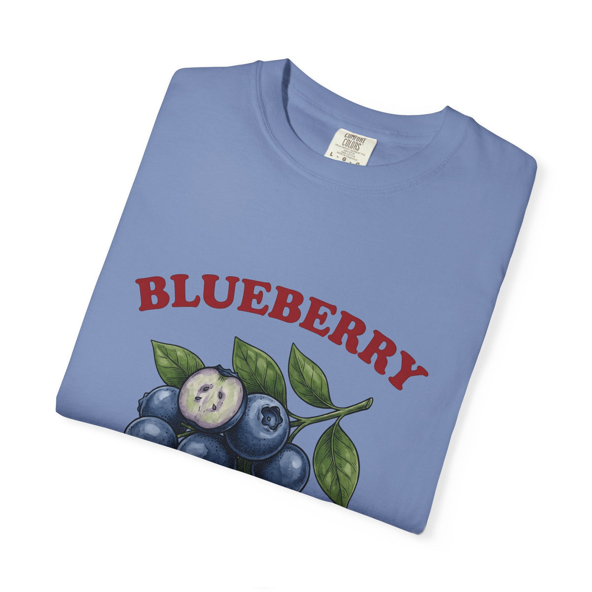 Blueberry Sprig T-Shirt Fruit Cooking Gift Women Sketch T-Shirt Blueberries T-Shirt Fruit Fan Drawing Design Line Art Greenery T-Shirt