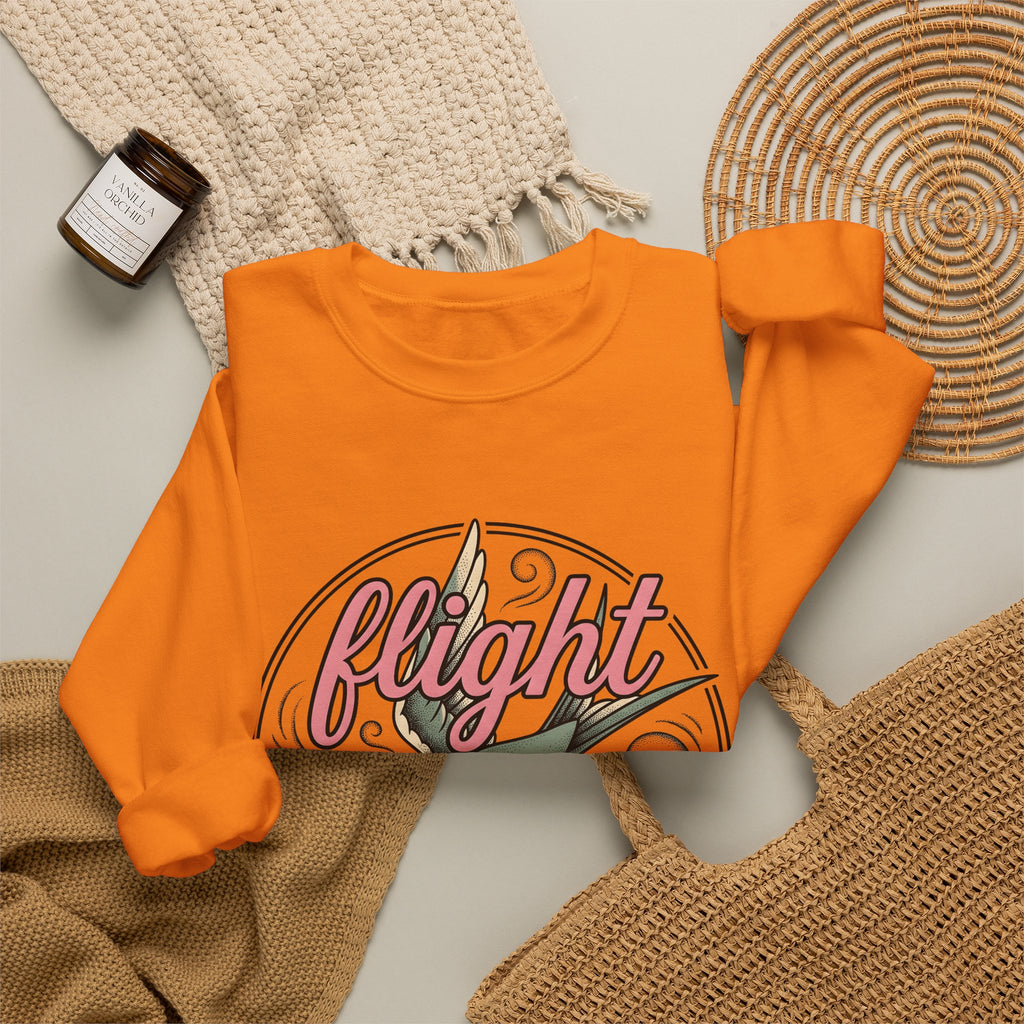 Cute Bird Confection Sweatshirt Desserts Sweets Gift Women Old School Sweatshirt Pastry Sweatshirt Treat Fan Vintage Sweatshirt Candy Graphic Line Art Twists