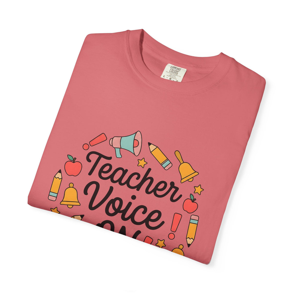 School Supplies Teacher Learning Gift Hand Drawn Stationery Educator Enthusiast T-Shirt