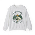 Outdoor Tent Sweatshirt Camping Adventure Gift Women Farmhouse Sweatshirt Canopy Sweatshirt Camper Enthusiast Rustic Sweatshirt Exploration Graphic Old School