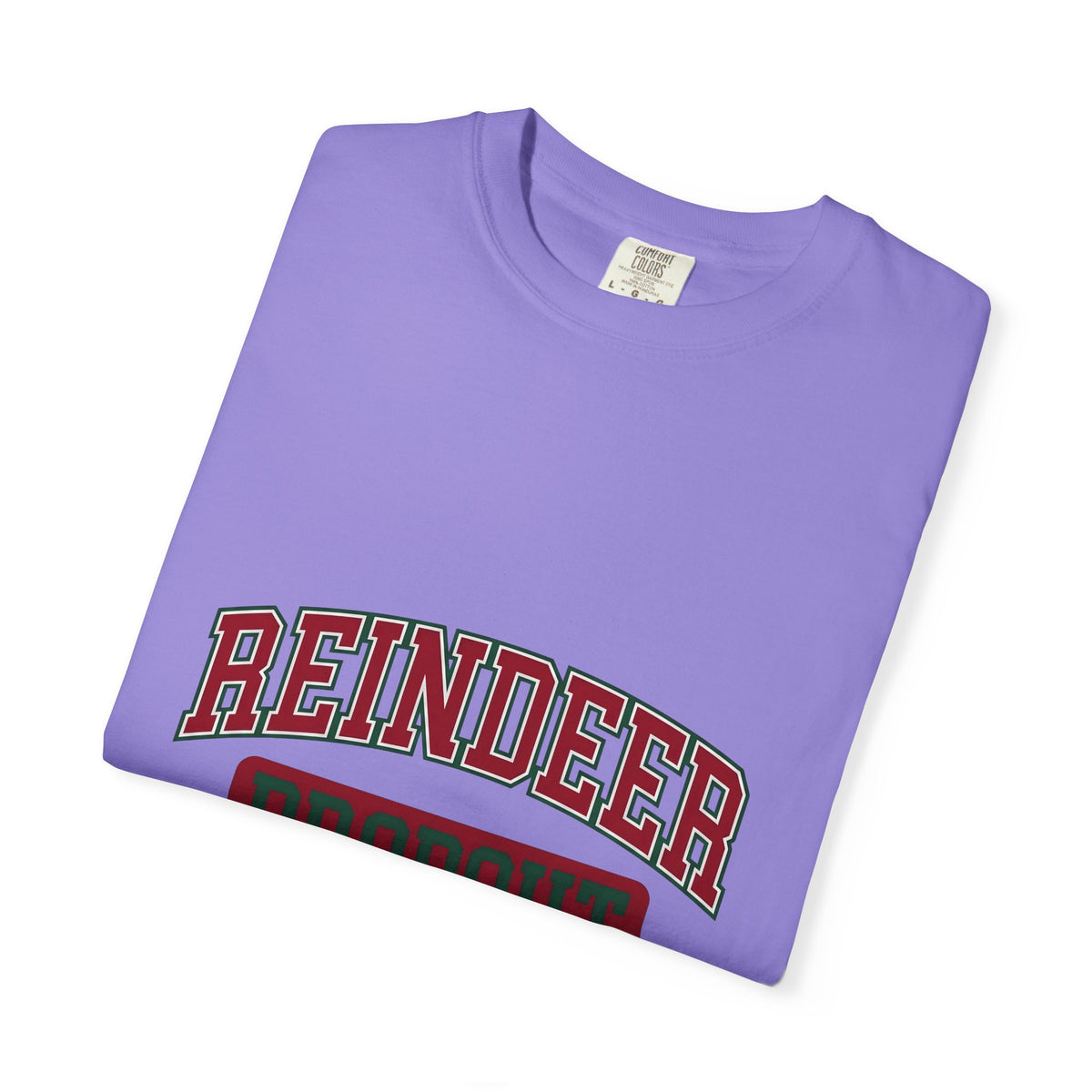 College Varsity Lettering Christmas Festival Gift Heavy Letterman Xmas Fan Bold Celebration T-Shirt