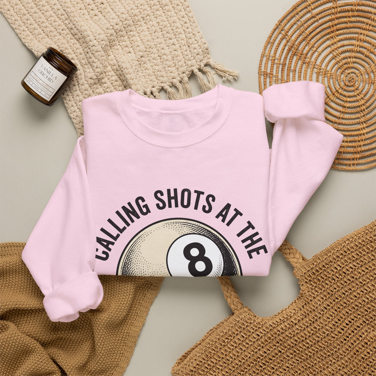 Billiard Ball Billiards Lounge Gift Retro Pool Ball Billiard Fan Vintage Bar Classic Heart Sweatshirt