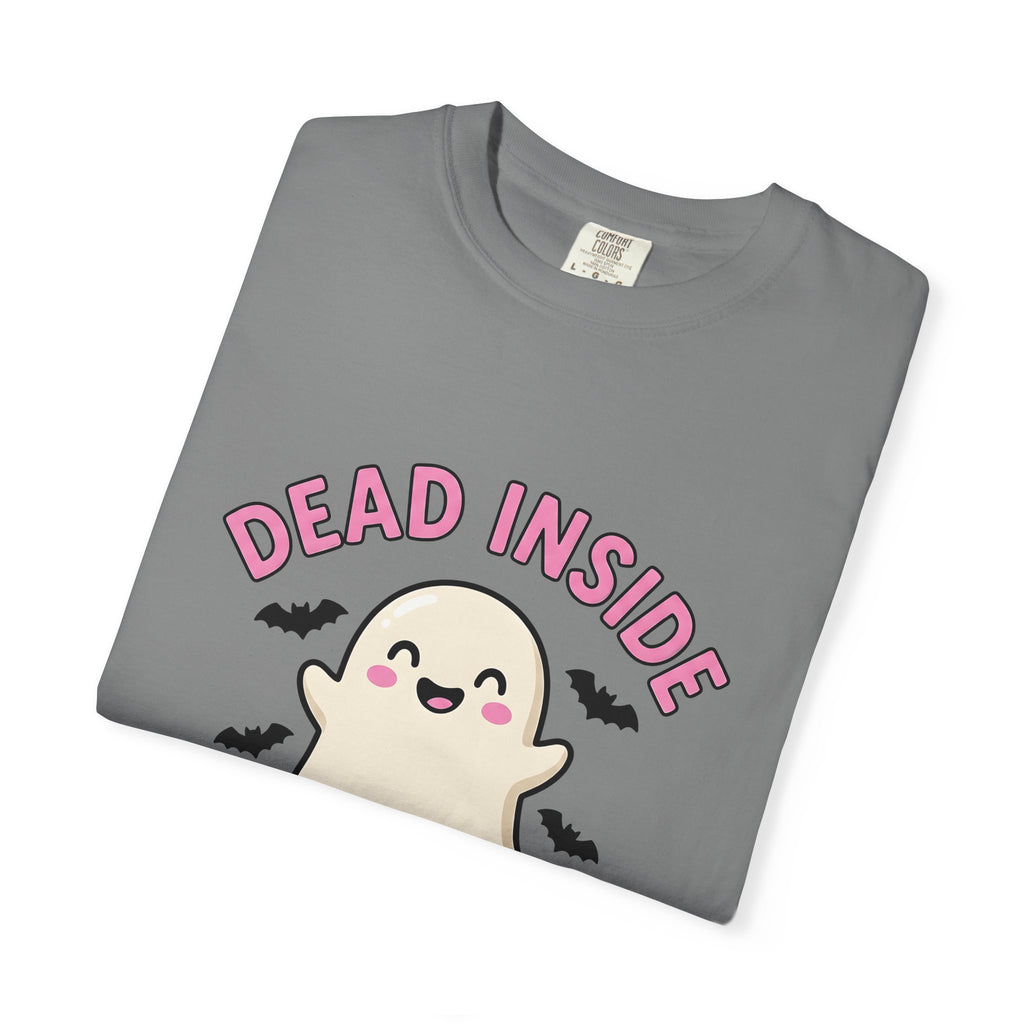 Spirit Illustration T-Shirt Funny Spooky Gift Women Cute T-Shirt Art T-Shirt Humor Fan Cartoon T-Shirt Horror Graphic Comic Flying Mammals T-Shirt