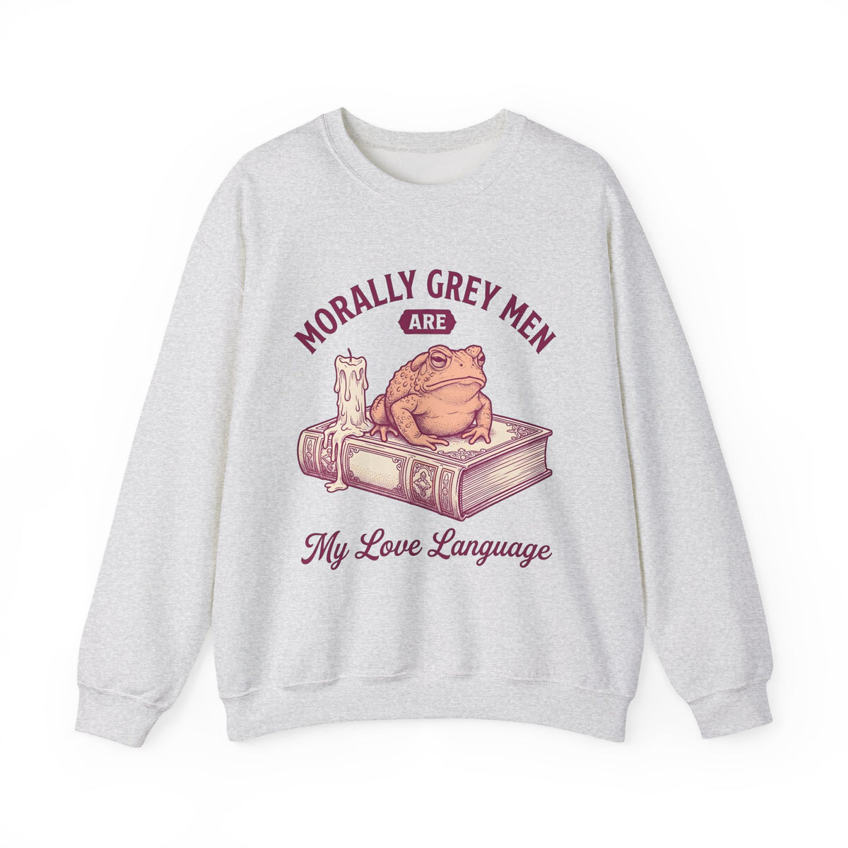 Amphibian Diary Sweatshirt Toad Myth Gift Women Rustic Sweatshirt Frog Sweatshirt Toad Fan Primitive Sweatshirt Legend Graphic Outline Flame Sweatshirt