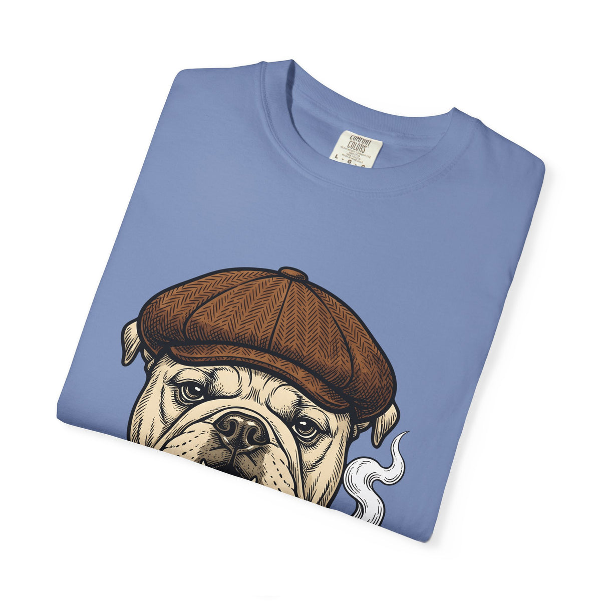 Bulldog Head T-Shirt Dog Creatures Gift Women Old School T-Shirt Bulldog T-Shirt Dog Fan Bulldog Graphic T-Shirt Vintage Illustration Animal