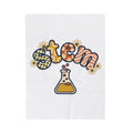 Chemistry Bottle Stem Biology Gift Cartoon Laboratory Flask Science Enthusiast Lab Blanket