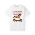 Rocking Horse T-Shirt Christmas Dolls Gift Women Retro T-Shirt Hobby Horse T-Sh