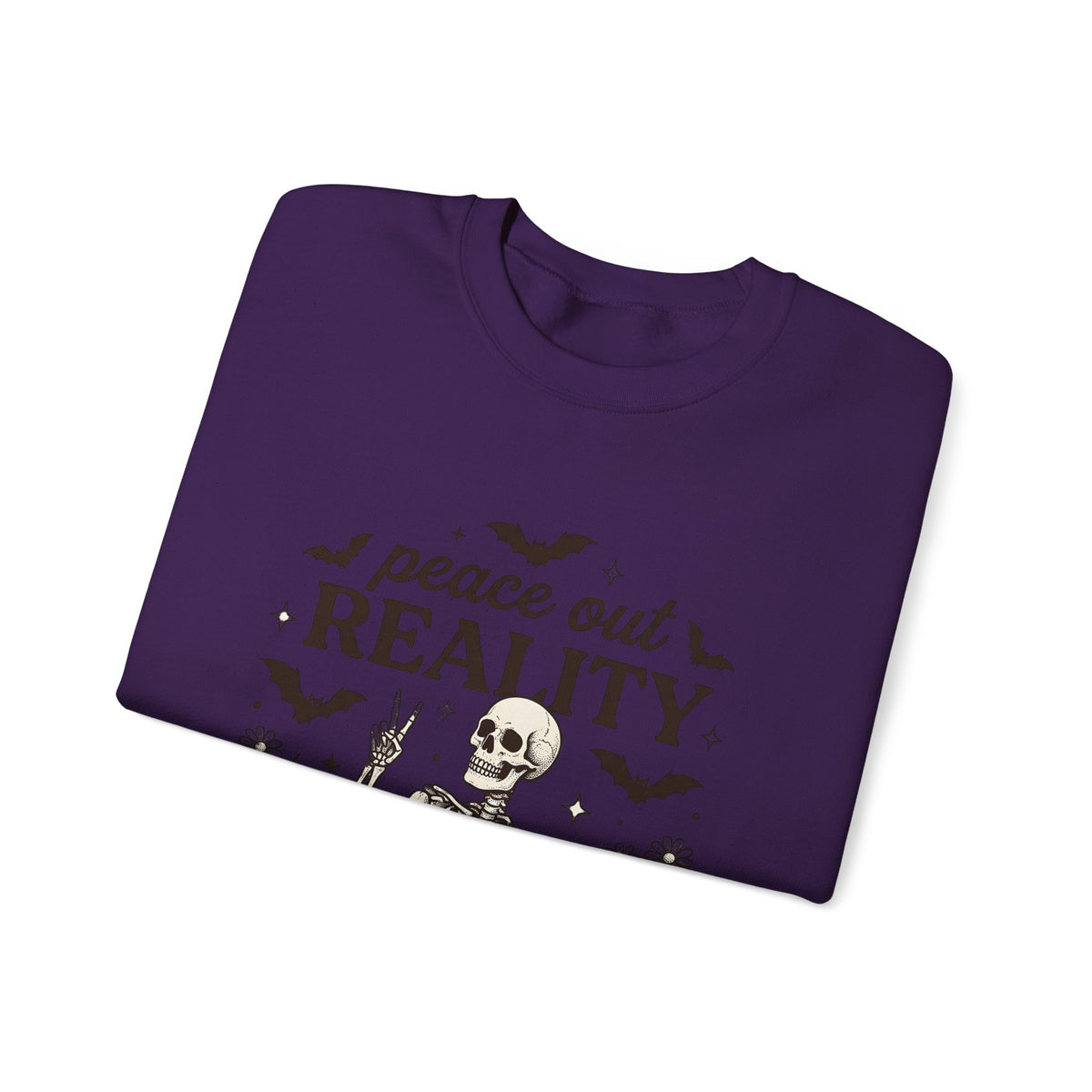 Skeleton Graphic Sweatshirt Funny Halloween Gift Women Gothic Sweatshirt Bones Sweatshirt Humor Fan Dark Sweatshirt Spooky Graphic Vintage Bat Sweatshirt