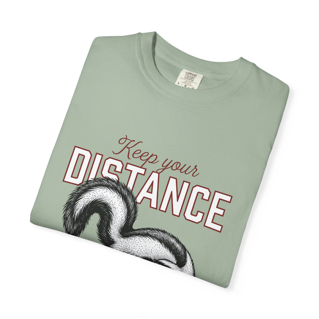 Skunk Illustration T-Shirt Animal Joke Gift Women Sketch T-Shirt Stink T-Shirt Animal Fan Drawing Graphic Retro Bushy Tail T-Shirt