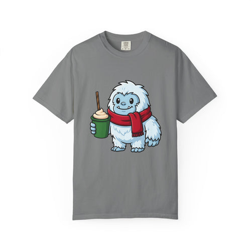Abominable Snowman Christmas Holiday Gift Comic Yeti Xmas Fan Cartoon Holiday Chibi T-Shirt