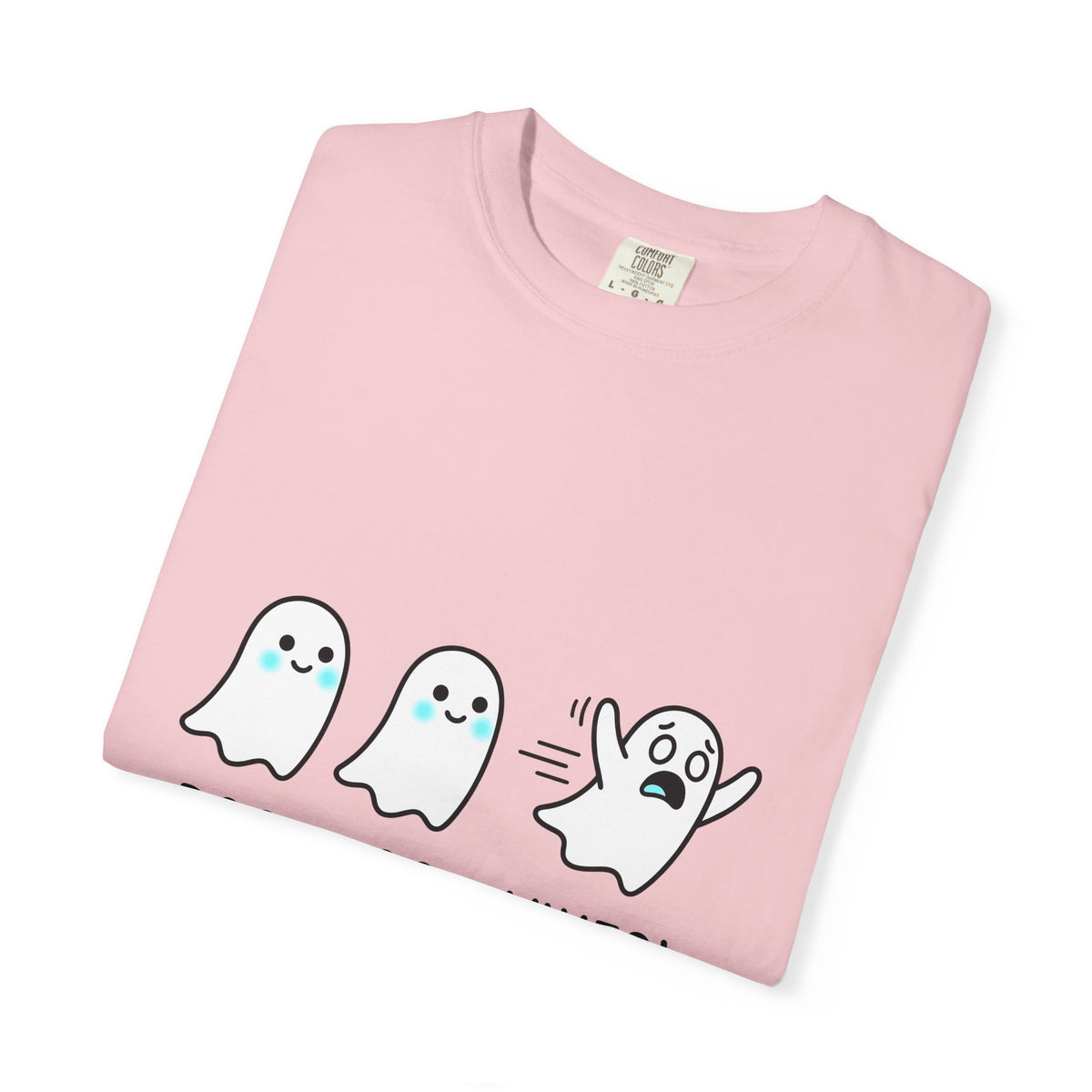 Sweet Ghost Pack T-Shirt Funny Halloween Party Gift Women Chibi T-Shirt Ghostly Spirits T-Shirt Humor Fan Cartoon T-Shirt Spooky Graphic Halloween