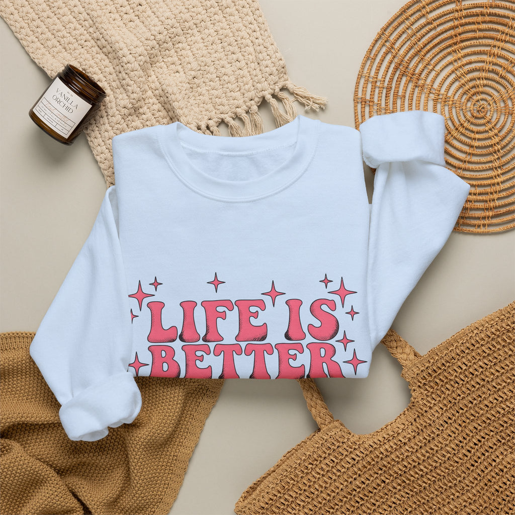 Classic Font Sweatshirt Moms Ballroom Gift Women 70s Sweatshirt Typography Sweatshirt Motherhood Fan Vintage Sweatshirt Dance Graphic Retro Glimmers Sweatshirt