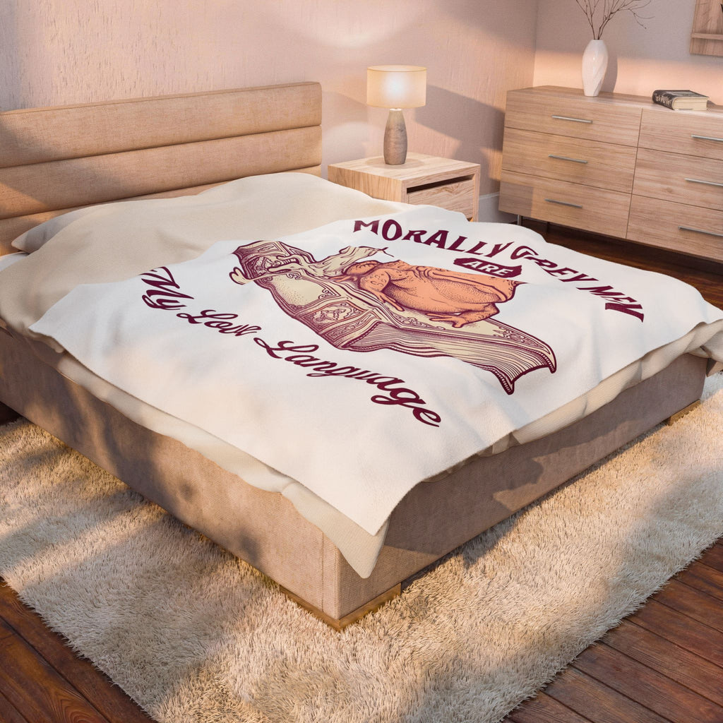 Amphibian Diary Blanket Toad Myth Gift Women Rustic Blanket Frog Blanket Toad Fan Primitive Blanket Legend Graphic Outline Flame Blanket