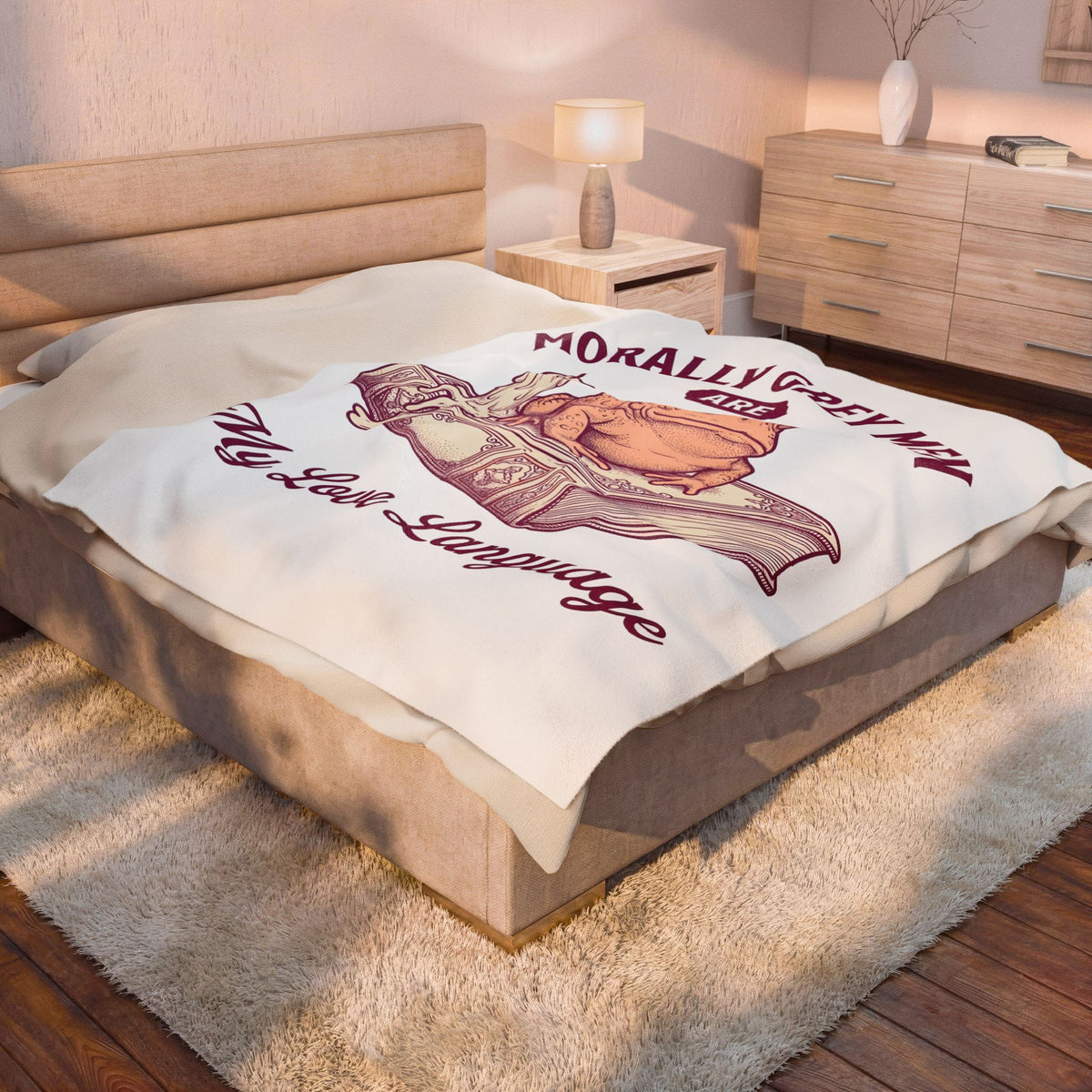 Amphibian Diary Blanket Toad Myth Gift Women Rustic Blanket Frog Blanket Toad Fan Primitive Blanket Legend Graphic Outline Flame Blanket