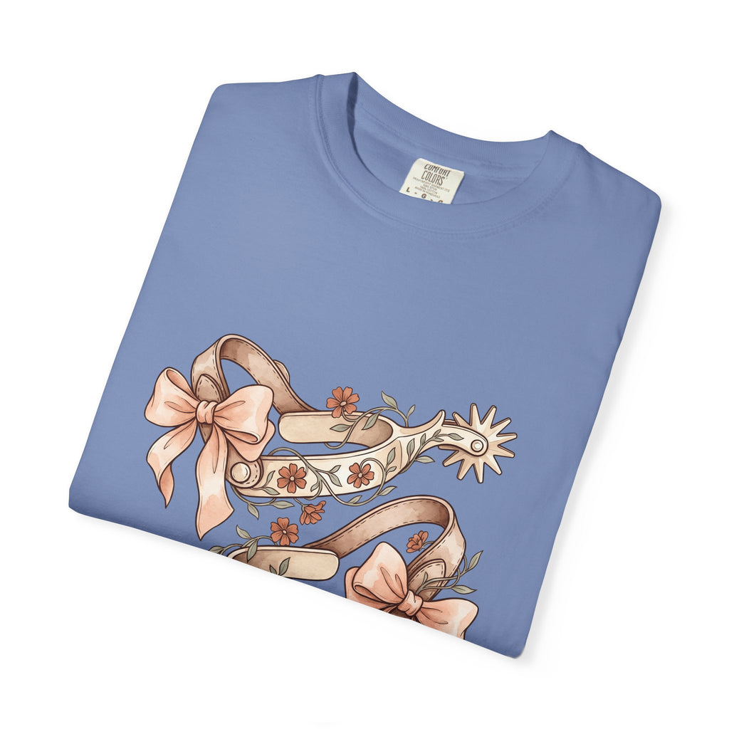 Rodeo Spurs T-Shirt Cowgirl Cowboy Gift Women Tribal T-Shirt Spur T-Shirt Cowgirl Fan Rodeo Graphic Cowhand Graphic Farmhouse Blossom T-Shirt