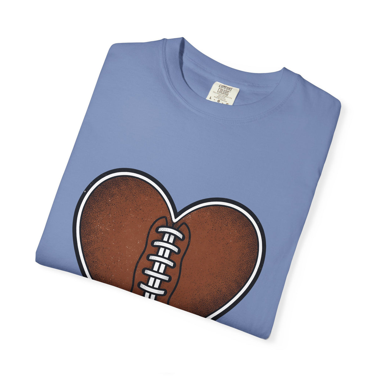 Football Love T-Shirt Moms Fitness Gift Women Line Art T-Shirt Soccer T-Shirt Mom Enthusiast Football T-Shirt Fitness Graphic Cartoon Seam T-Shirt