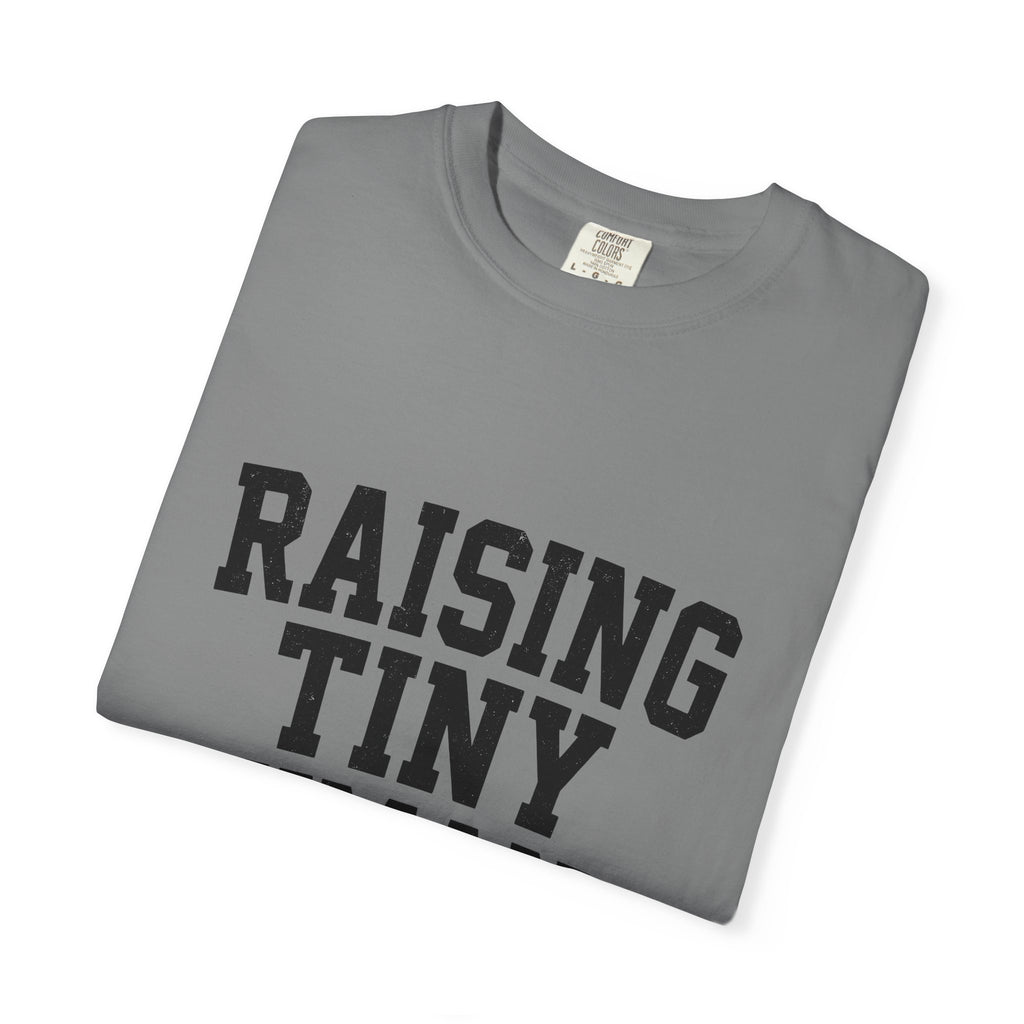 Varsity Lettering T-Shirt Moms Childcare Gift Women Retro T-Shirt Letterman T-Shirt Motherhood Fan Vintage T-Shirt Nanny Graphic Simple Worn Effect