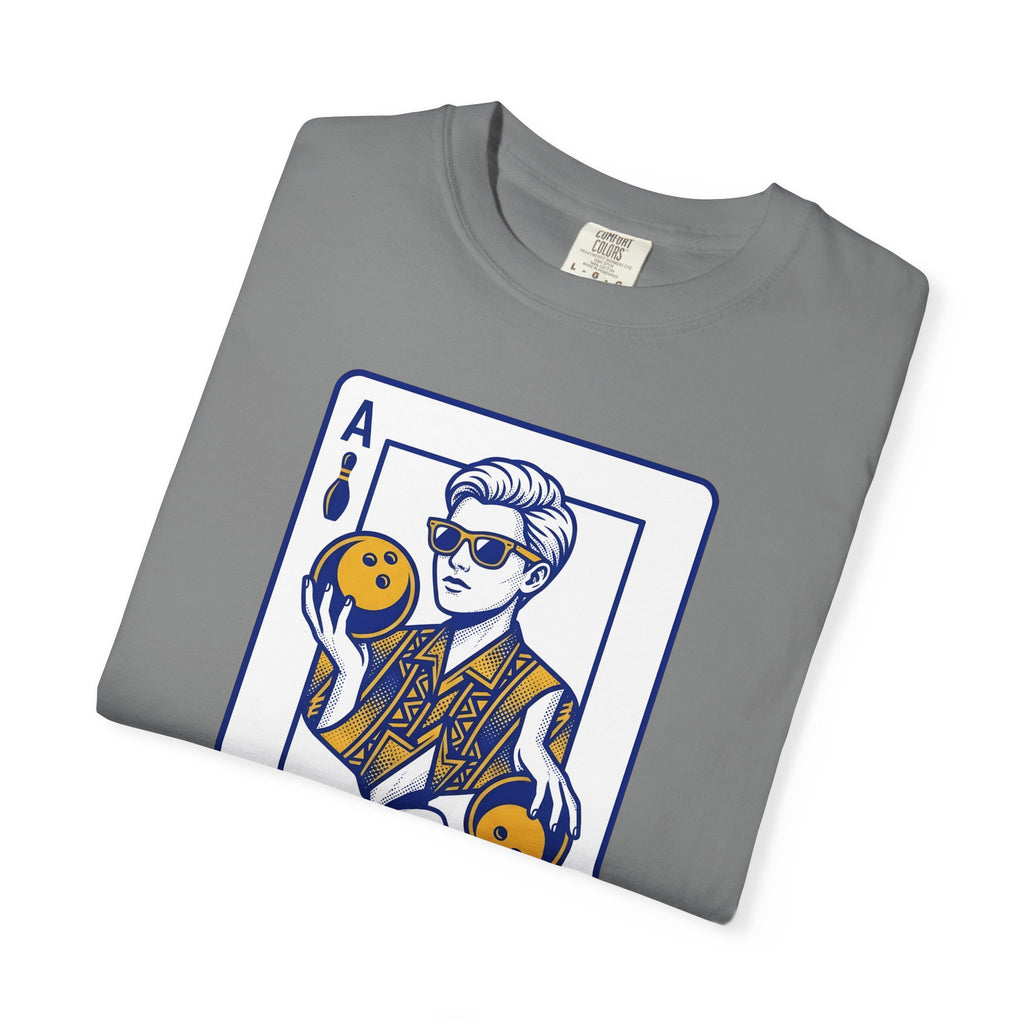 Bowling Pin Card T-Shirt Sports & Activities Recreation Gift Women Minimalist T-Shirt Bowling Scorecard T-Shirt Athlete Fan Simple T-Shirt Leisure
