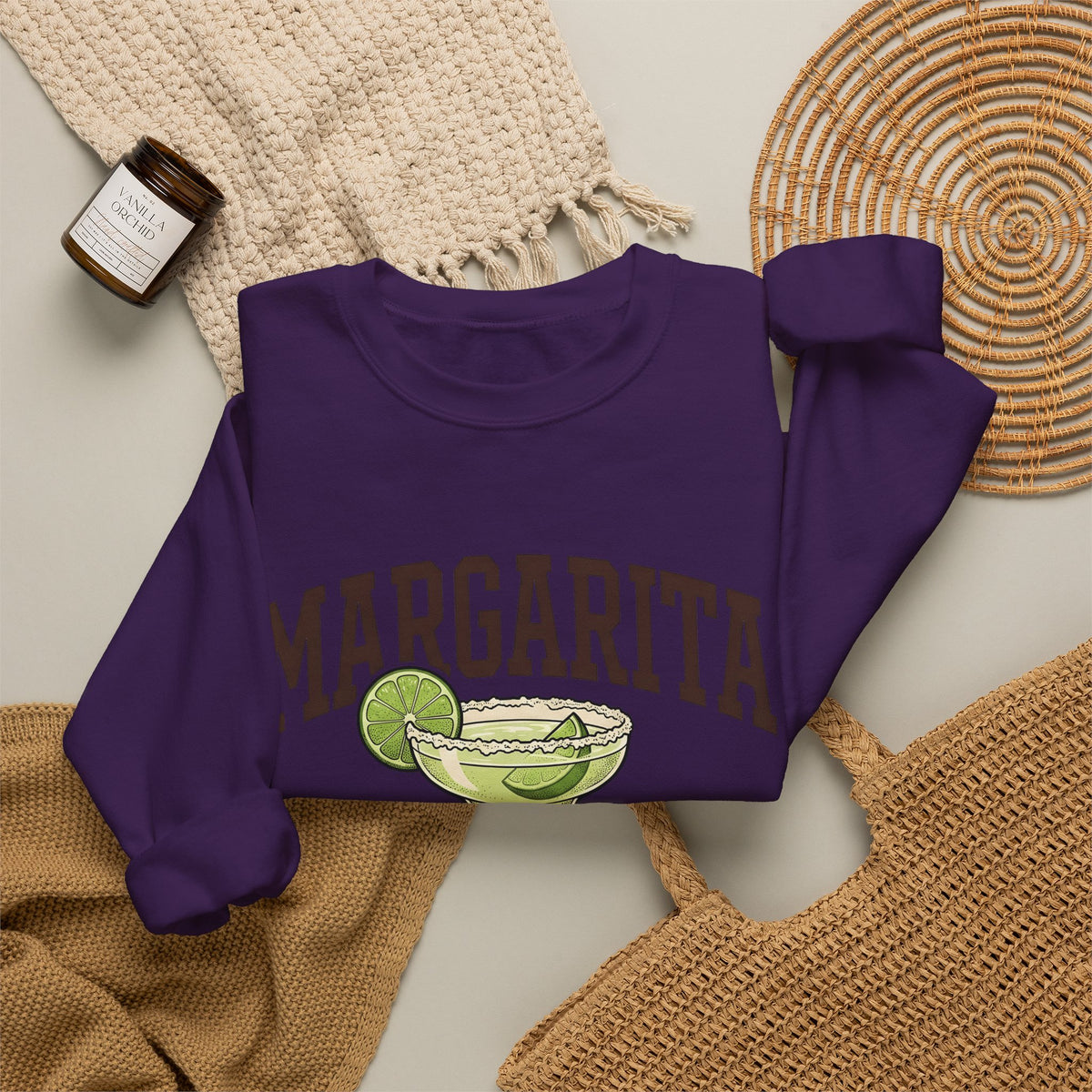 Margarita Glass Sweatshirt Drinks Cocktail Gift Women Vintage Sweatshirt Cocktail Glass Sweatshirt Beverage Fan Retro Sweatshirt Mixed Drink Graphic Hand Drawn