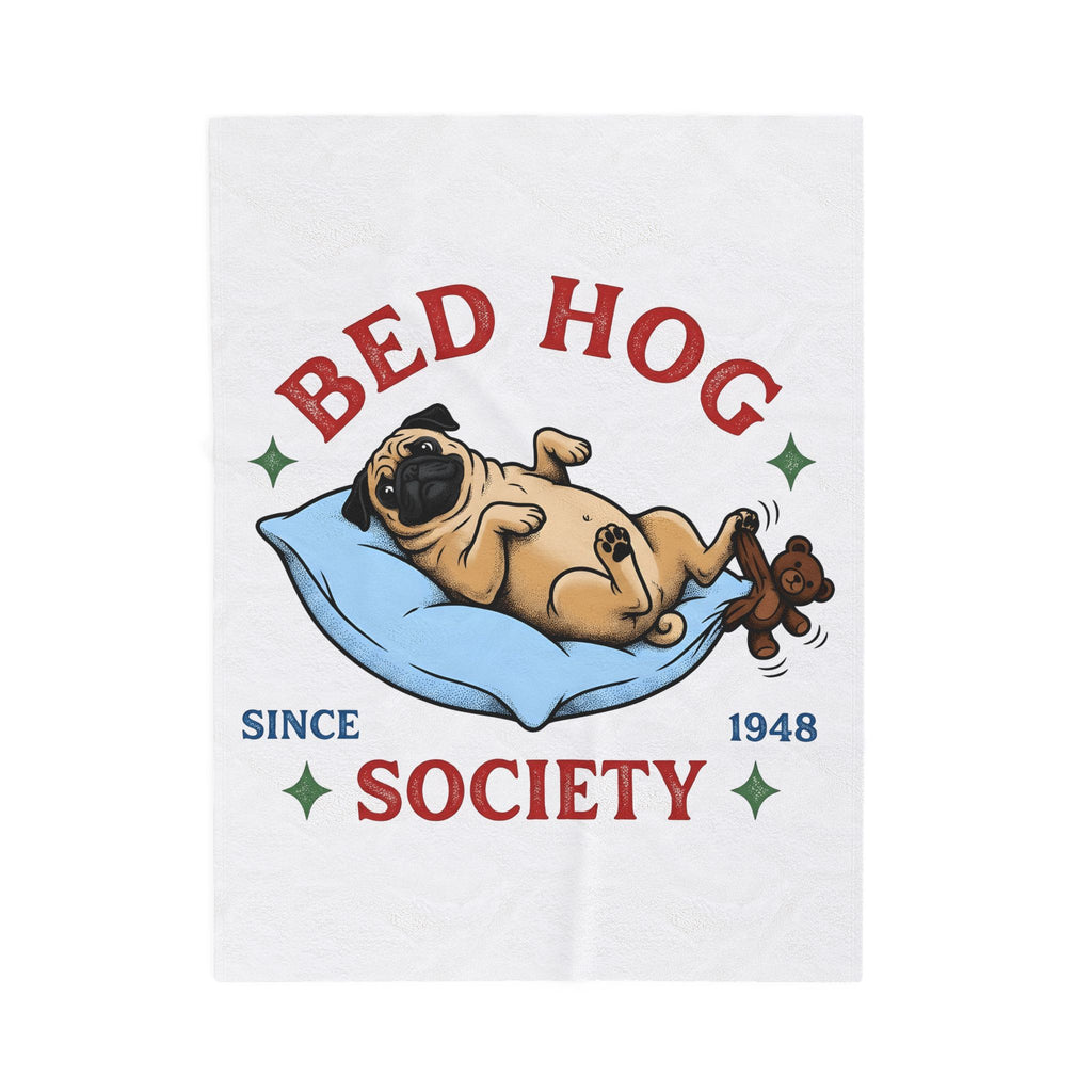Pug Pet Blanket Dog Funny Gift Women Classic Blanket Puggle Blanket Dog Fan Retro Blanket Humor Graphic Line Art Plush Toy Blanket