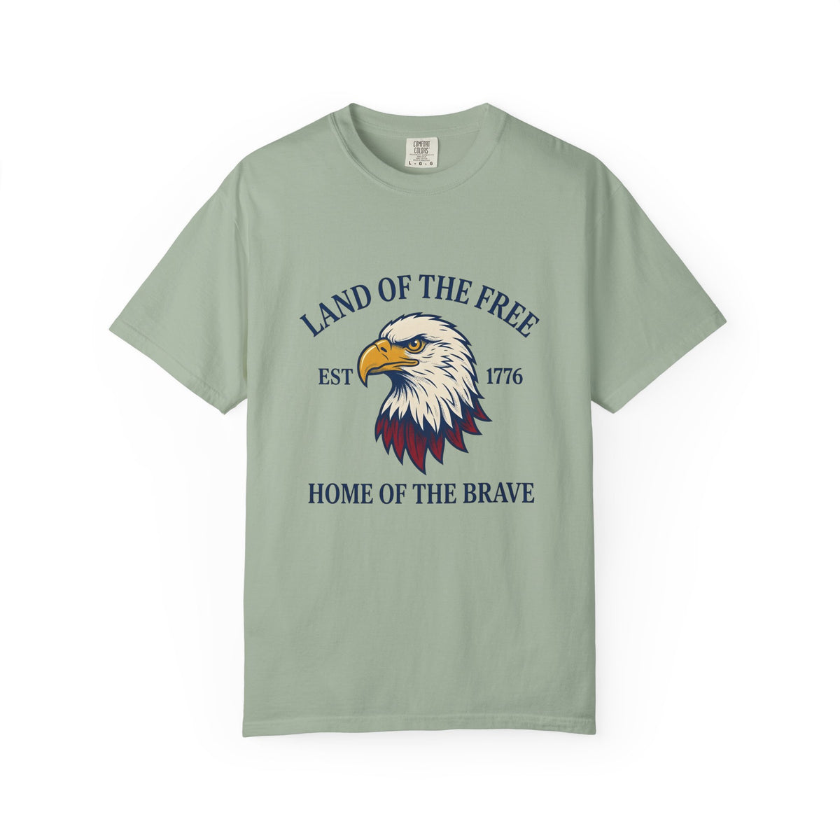 Bald Eagle T-Shirt America Patriotism Gift Women Line Art T-Shirt Eagle T-Shirt American Enthusiast Illustration Graphic Cartoon Patriotic Graphic