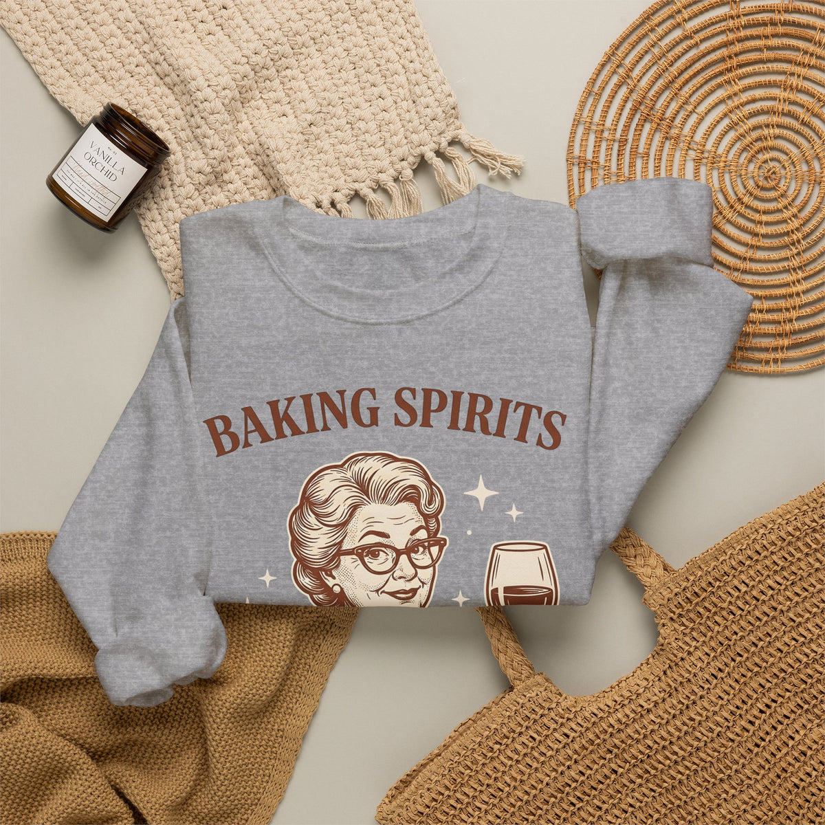 Nana Cookies Sweatshirt Christmas Joke Gift Women Rustic Sweatshirt Cookie Sweatshirt
