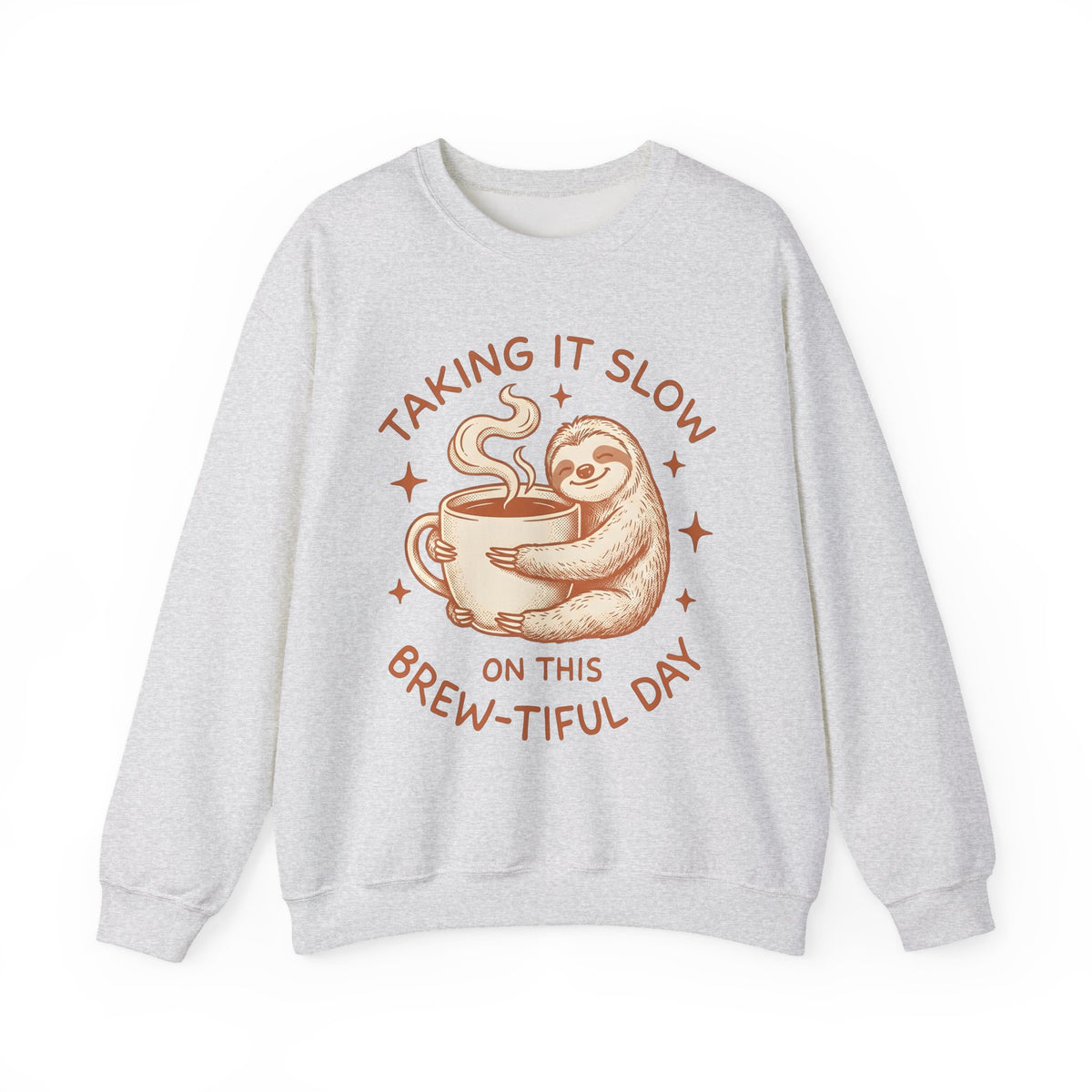 Sloth Latte Cup Sweatshirt Coffee Pets Gift Women Cartoon Sweatshirt Sweatshirt Sweatshirt Coffee Fan Coffee Cup Sweatshirt Animal Graphic Hand Drawn Twinkles Sweatshirt