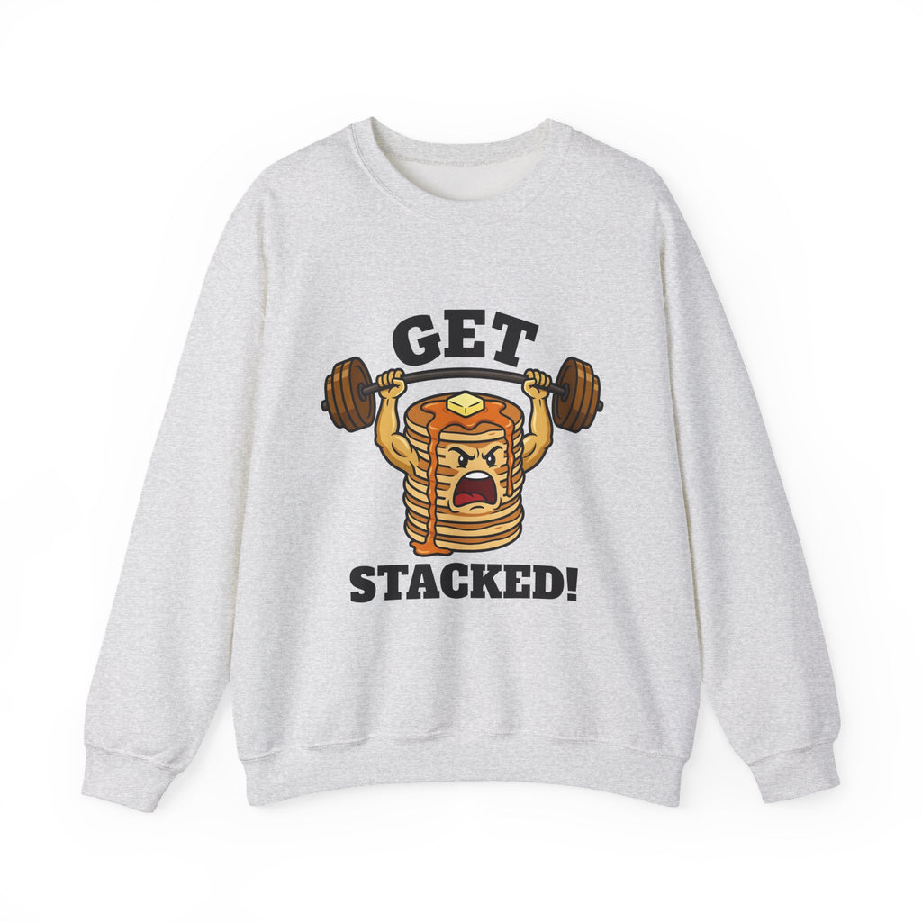 Hotcake Stack Sweatshirt Desserts Training Gift Women Caricature Sweatshirt Pancake Tower Sweatshirt Pastry Fan Cartoon Sweatshirt Fitness Graphic Heavy Stroke