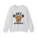 Hotcake Stack Sweatshirt Desserts Training Gift Women Caricature Sweatshirt Pancake Tower Sweatshirt Pastry Fan Cartoon Sweatshirt Fitness Graphic Heavy Stroke