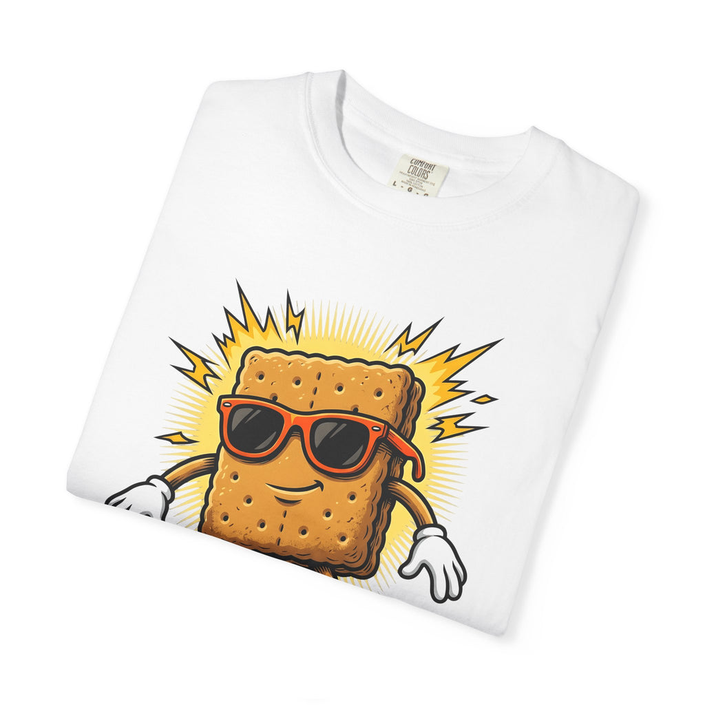 Dessert Cookie Mascot T-Shirt Sports & Activities Extreme Sport Gift Women Funny T-Shirt Cookie Mascot T-Shirt Athlete Fan Humorous T-Shirt Action
