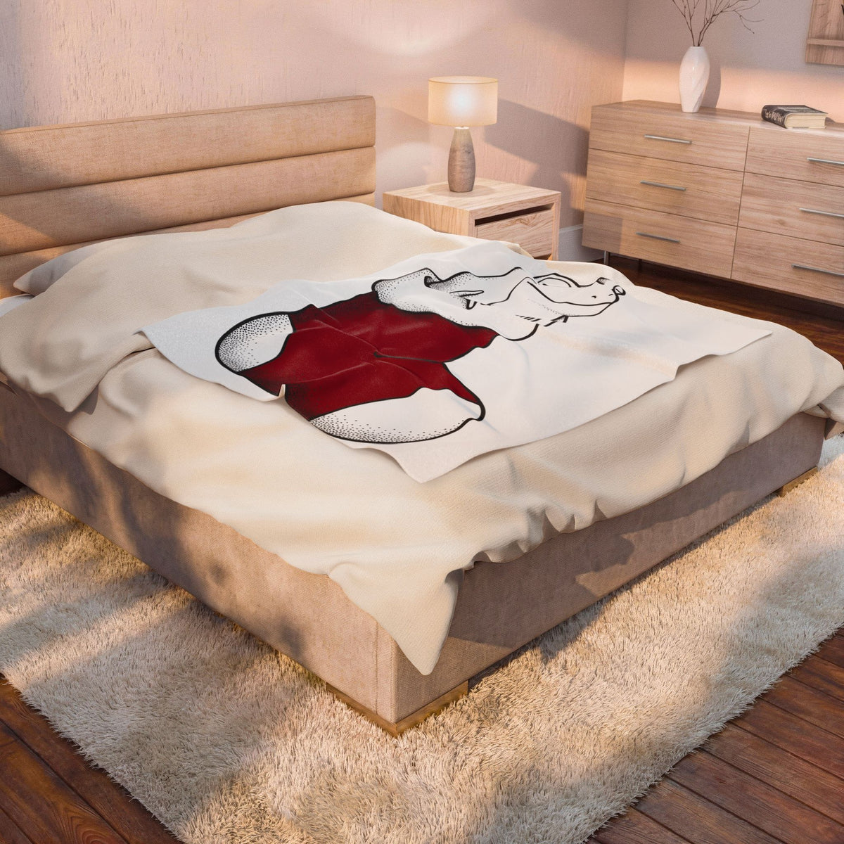 Frog Holiday Sock Blanket Christmas Pet Gift Women Modern Blanket Toad Blanket Xmas Fan Holiday Blanket Animal Graphic Doodle Xmas Stocking Blanket