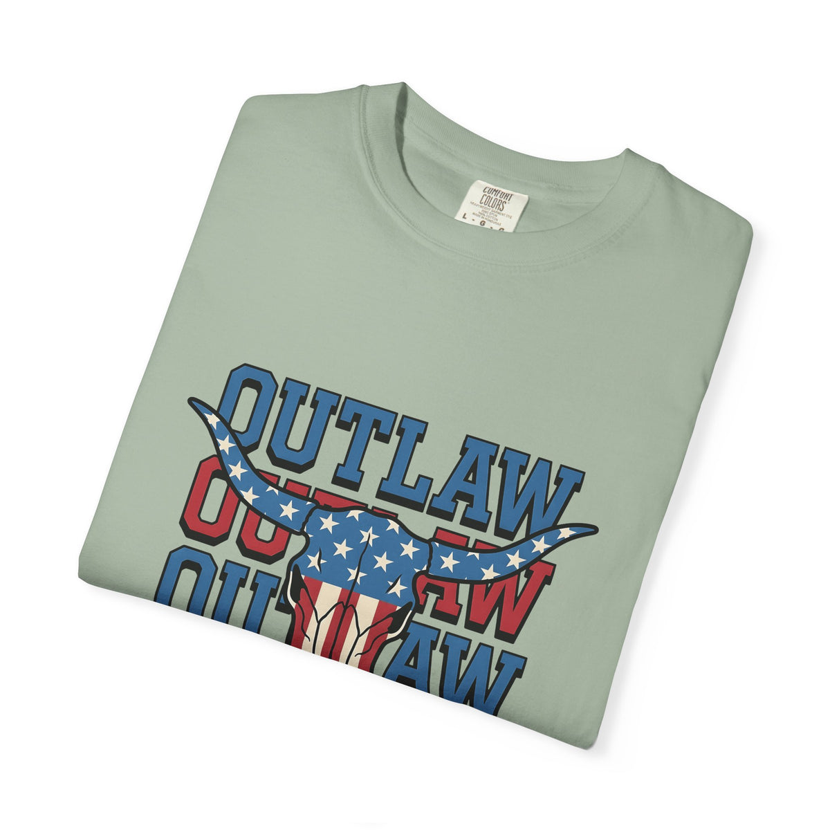 Steer Skull T-Shirt America Ranch Gift Women Freedom T-Shirt Cow Skull T-Shirt American Enthusiast Western Graphic Heritage Star Patterns T-Shirt