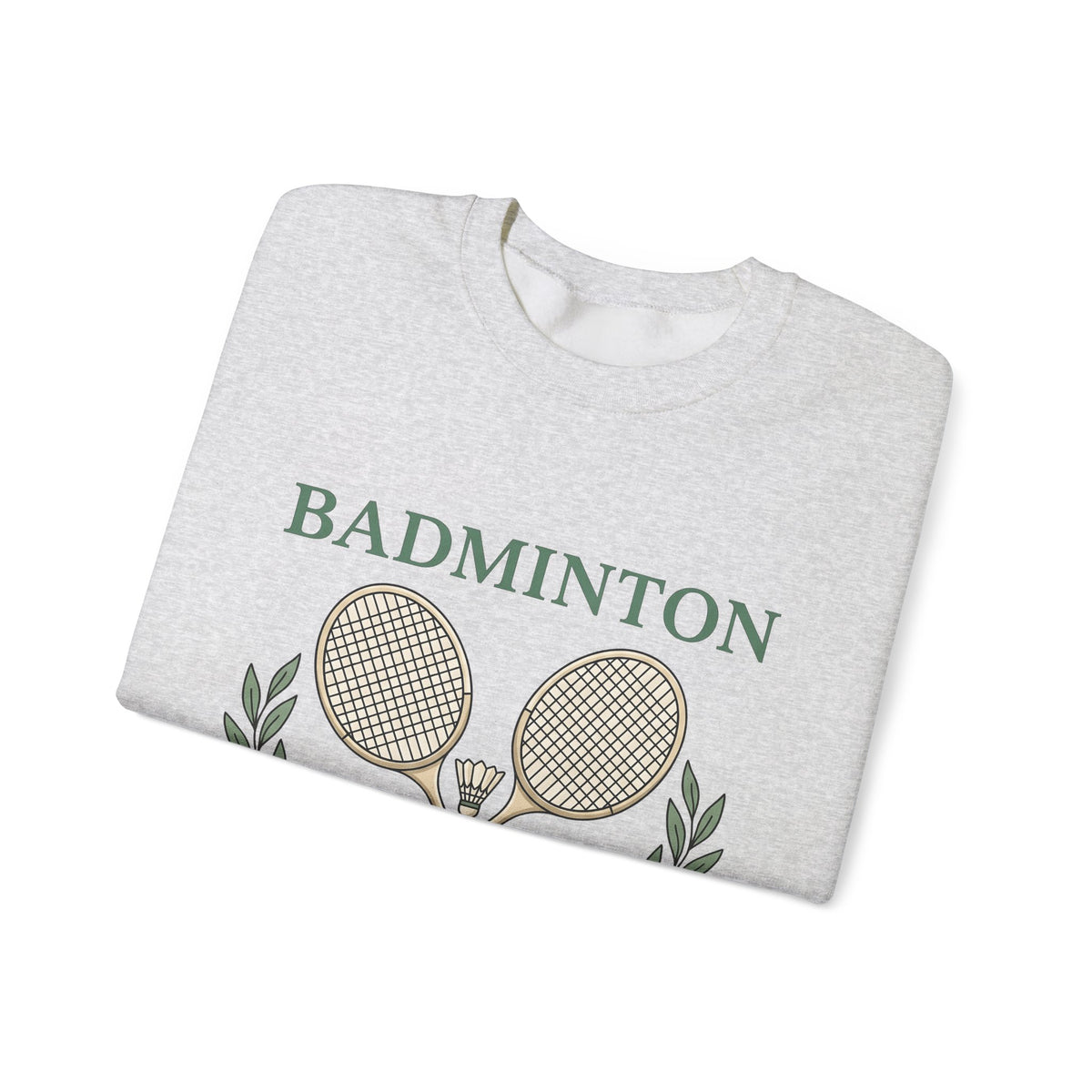 Birdie Rackets Sweatshirt Badminton Fitness Gift Women Retro Sweatshirt Shuttlecocks Sweatshirt Badminton Enthusiast Vintage Sweatshirt Workout Graphic Doodle