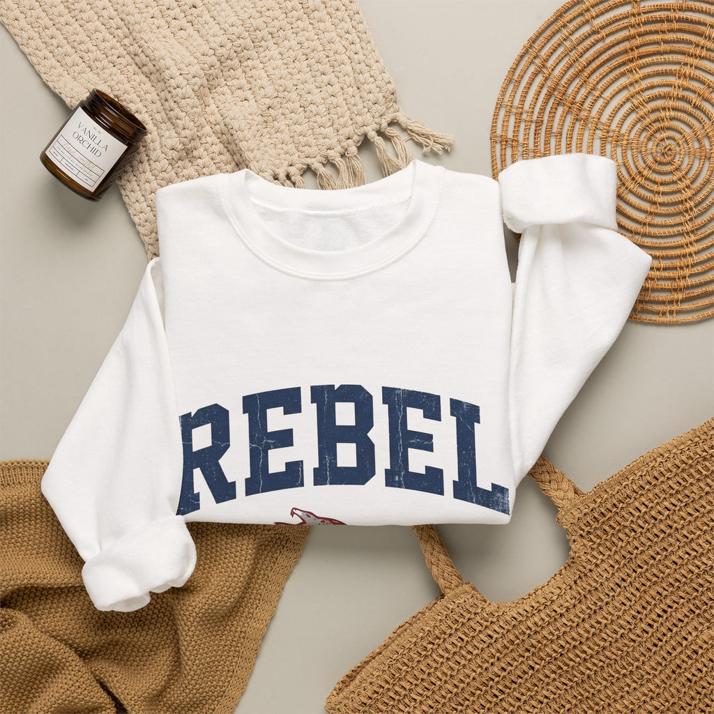 Twisted Rattler Sweatshirt America Freedom Gift Women Worn Sweatshirt Rattlesnake Sweatshirt Patriot Fan Distressed Sweatshirt Liberty Graphic Classic Star
