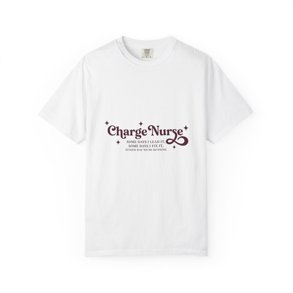 Nurse Script T-Shirt Nurse Health Gift Women Cute T-Shirt Script T-Shirt