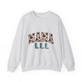 Cow Pattern Lettering Sweatshirt Mom Ranch Gift Women Farmhouse Sweatshirt Typography Sweatshirt Mother Enthusiast Rustic Sweatshirt Farm Graphic Vintage