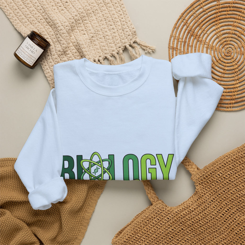 Dna Molecule Design Sweatshirt Teachers Biology Gift Women Contemporary Sweatshirt Genetic Structure Sweatshirt Educator Enthusiast Modern Sweatshirt Cellular